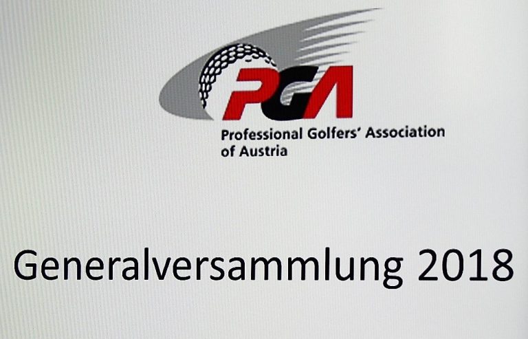 Generalversammlung der PGA of Austria am 23.03.2018